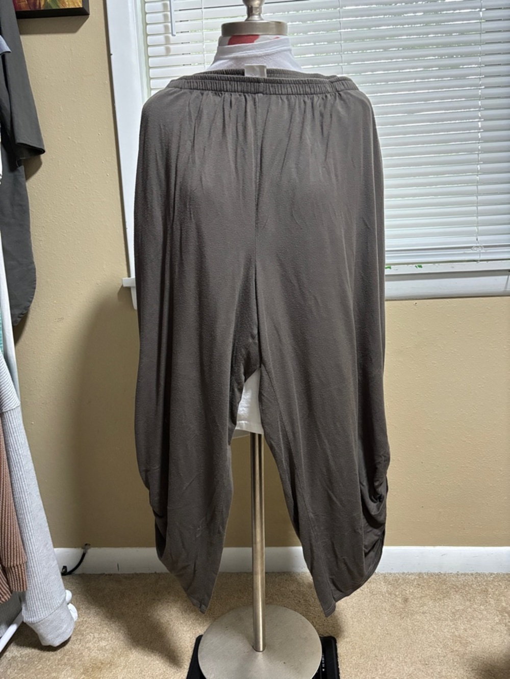 Women’s Relaxed Lounge Harem Pajama Pants - Gray